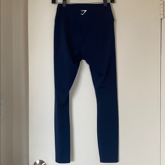 Gymshark Navy Blue Training Leggings in Womens Size Medium | Dark Blue - Picture 5 of 6